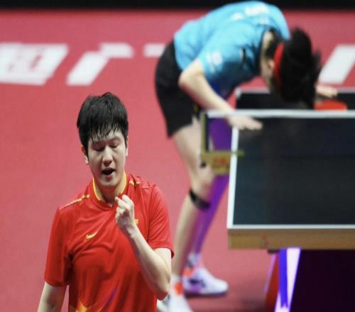 全運(yùn)乒乓團(tuán)體決賽：田忌與馬龍