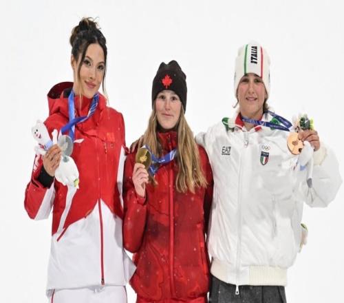 又美又颯！谷愛凌179分奪亞軍：5塊奧運獎牌創(chuàng)紀錄，U型池沖金