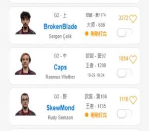 今天没有训练赛打G2今日全员在峡谷之巅疯狂排位