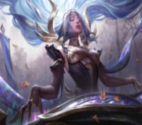 至臻安魂曲娑娜皮膚展示：基礎(chǔ)技能伴隨著七彩的玻璃碎片特效