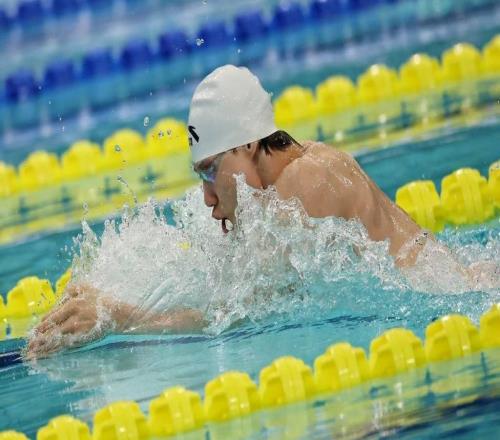 小組頭名晉級100蛙半決賽，覃海洋：任何比賽都要做好自己