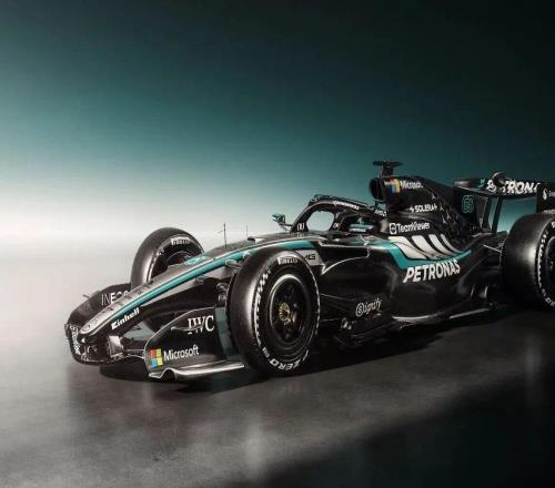 梅賽德斯的新衣W17賽車涂裝發布