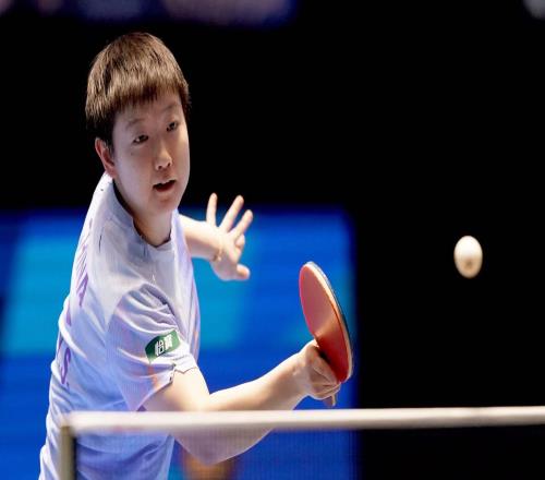 國乒17勝2負(fù)！孫穎莎蒯曼30橫掃，王藝迪+新星皆輸日乒名將