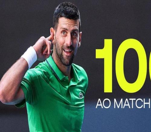 墨爾本公園的第100勝！德約科維奇的又一里程碑