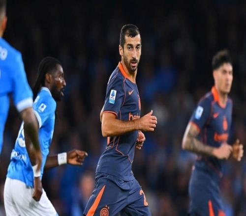 米体：姆希塔良伤势比预期严重，可能缺席4到6周