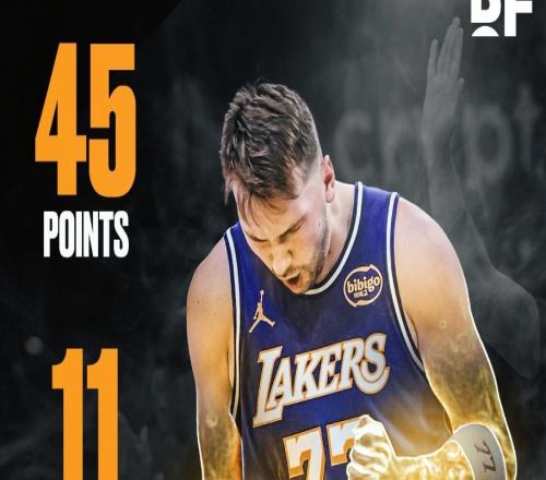 轰45+三双一战创七纪录：东契奇登全美热搜关键时刻10胜0负太狠