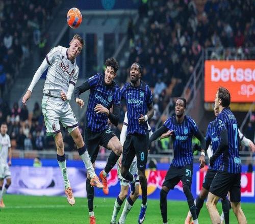 国米31博洛尼亚登顶意甲榜首