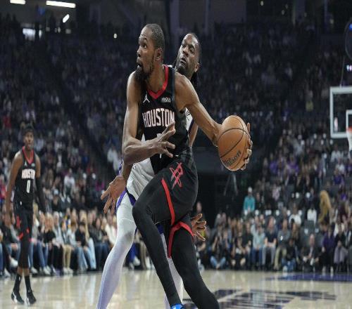 火箭遭倒数第一双杀！休城3连败被太阳踢出前6杜兰特难解3大问题