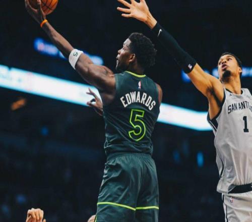 19分逆转！爱德华兹23+3献准绝杀，森林狼力擒马刺！文班亚马29+7