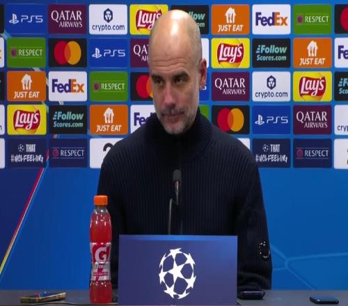 瓜帅：十人应战，球员们已突破极限对手的转换速度非常快