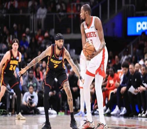 火箭最多领先22分拒连败：杜兰特单节16分收割胜利探花5帽创新高