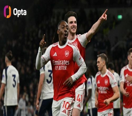 2场5球，埃泽英超北伦敦德比进球追平亨利和范佩西并列队史第3