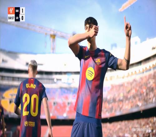 止2连败、重回第1！西甲关键战：巴萨30大胜，赛前1幕颇为感动