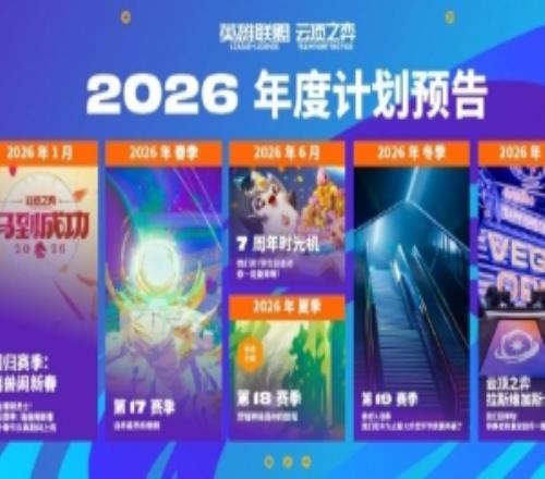云顶之弈2026年度规划：回归赛季与七周年，年末拉斯维加斯公开赛