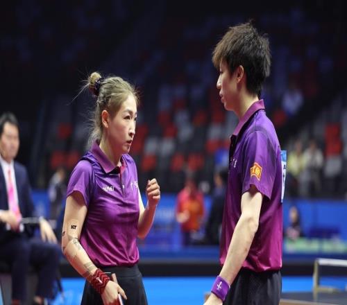 “诗与远方”圆梦，林高远刘诗雯摘得全运会乒乓球混双金牌