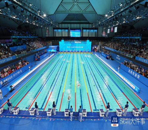 碧波归静，传奇永续：十五运会泳池见证老将新星交相辉映